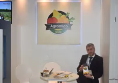Kadir Özcaskun, Chairman of the Board from Agromico. The Turkish company exports a variety of fruits like citrus and tomatoes.
